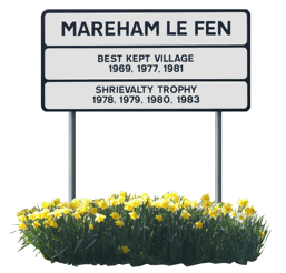 Mareham Le Fen Sign